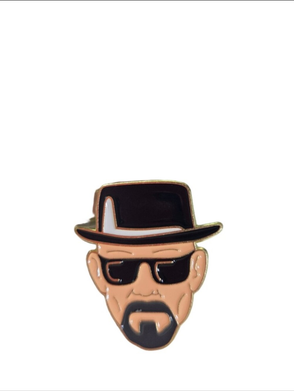 Breaking Bad Walter White "Heisenberg" Zinc Alloy Pin